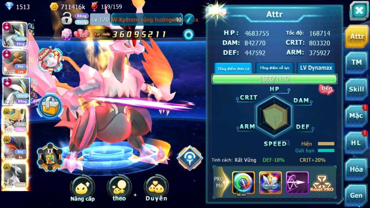 Mã : #TTS6855 - S1061 - BXH : 3 - V14 - 2K8 Sách - Black White Ho-oh CHD Vua Kiếm Bc Yvetal thần gió bc