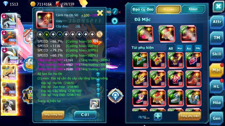 Mã : #TTS6855 - S1061 - BXH : 3 - V14 - 2K8 Sách - Black White Ho-oh CHD Vua Kiếm Bc Yvetal thần gió bc