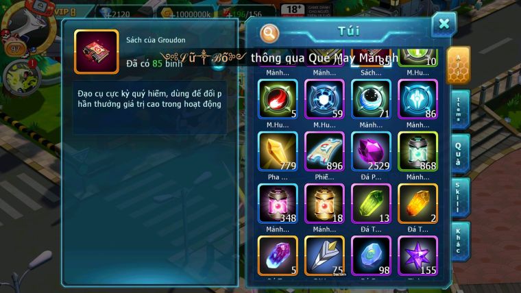 Mã : #TTS6854 - S1660 - V8 - Ho-oh Dnm Qvld Bc Thần Gios Bc Unvoa Yvetal nhiều pet ht