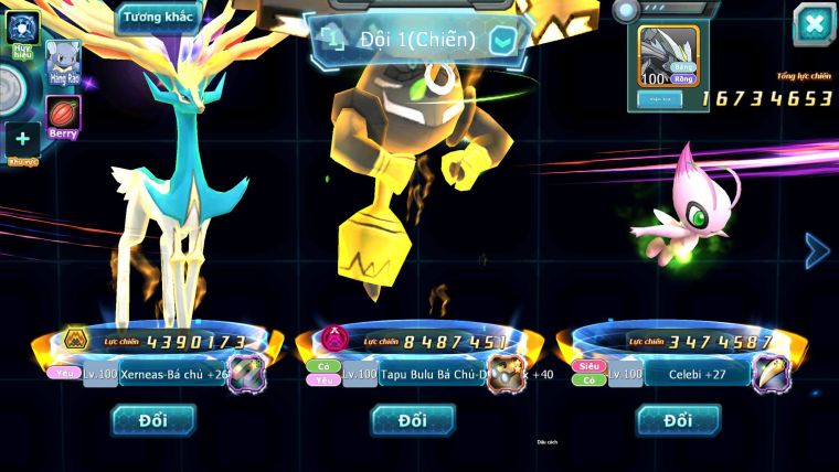 Mã : #TTS6853 - S1783 - V10 - Tapu Bulu Dnm Xerm Bc Celebi Raikou Zflare nhiều pet ht