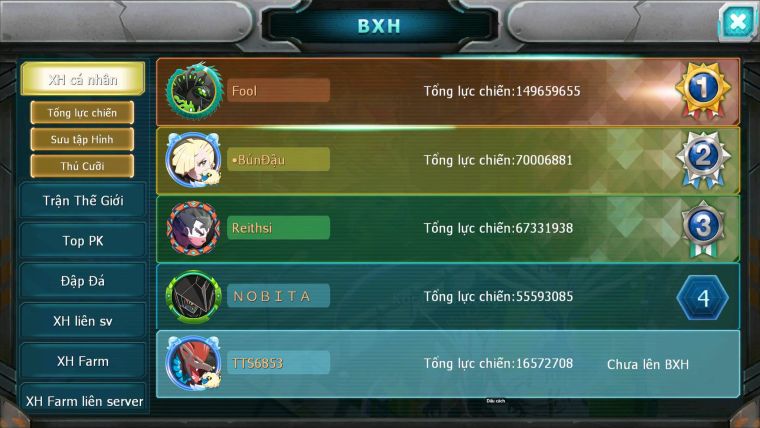 Mã : #TTS6853 - S1783 - V10 - Tapu Bulu Dnm Xerm Bc Celebi Raikou Zflare nhiều pet ht