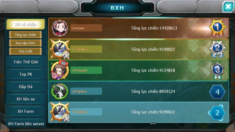 Mã : #TTS6863 - S1916 - BXH : 2 ALL -  V14 - Miraidon Bá Chủ Ho-oh Thần Gio ST Rắn Băng Nhiều Pet Ht