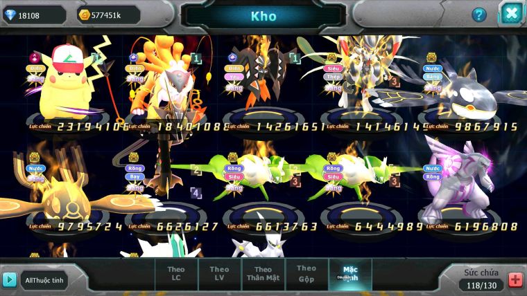 Mã : #TTS6861 - S916 - BXH : 27 - V12 - 2K Sách - Pikachu Dnm Raikou & Koko CH Mew giáp Bá Chủ Cặp Lati Cặp Cá Bc