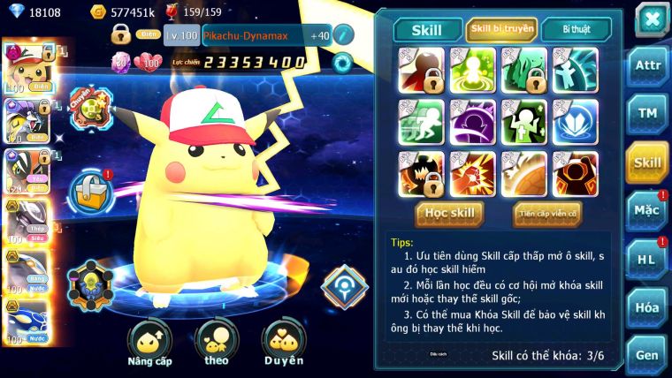 Mã : #TTS6861 - S916 - BXH : 27 - V12 - 2K Sách - Pikachu Dnm Raikou & Koko CH Mew giáp Bá Chủ Cặp Lati Cặp Cá Bc