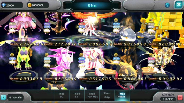 Mã : #TTS6880 - S1335 - BXH: 9 - V14 - Diancie & Ho-oh CHD Ray Dnm Cặp lati bc Mew giáp bc nhiều pet ht