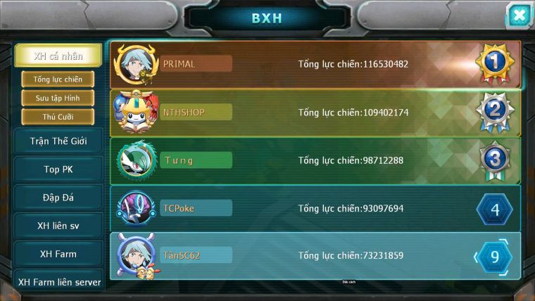 Mã : #TTS6880 - S1335 - BXH: 9 - V14 - Diancie & Ho-oh CHD Ray Dnm Cặp lati bc Mew giáp bc nhiều pet ht