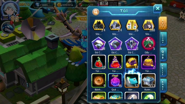 Mã : #TTS6880 - S1335 - BXH: 9 - V14 - Diancie & Ho-oh CHD Ray Dnm Cặp lati bc Mew giáp bc nhiều pet ht