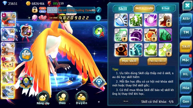 Mã : #TTS6878 - S860 - V14 - BXH : 12 - 1K3 Sách - Ho-oh CHD Lugia + Hentran CH Pikachu Dnm Nhiều Pet HT