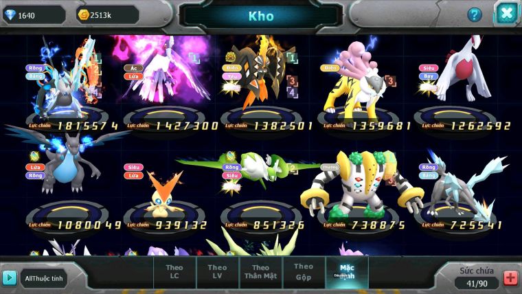 Mã : #TTS6877 - S1902 -BXH: 13 - V12 - Unvoa Drak ho-oh - Tapu koko Bc Nhiều Pet Huyền thoại