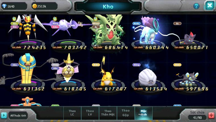Mã : #TTS6877 - S1902 -BXH: 13 - V12 - Unvoa Drak ho-oh - Tapu koko Bc Nhiều Pet Huyền thoại