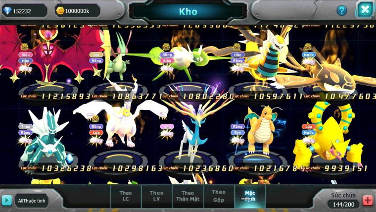 Mã : #TTS6876 - S511 - BXH : 2 CHAM - V20 - 4K Sách - WB & Ho-oh & Diancie CHD Yvetal & Lugia CH Unvoa Bc Hoopa Bc Nhiều Pet HT