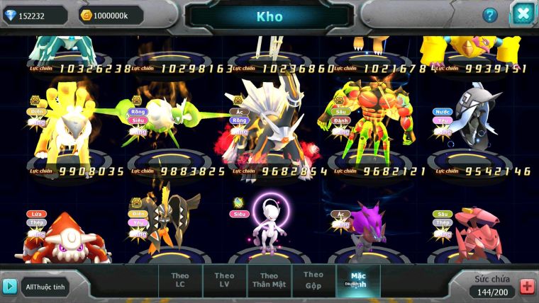 Mã : #TTS6876 - S511 - BXH : 2 CHAM - V20 - 4K Sách - WB & Ho-oh & Diancie CHD Yvetal & Lugia CH Unvoa Bc Hoopa Bc Nhiều Pet HT