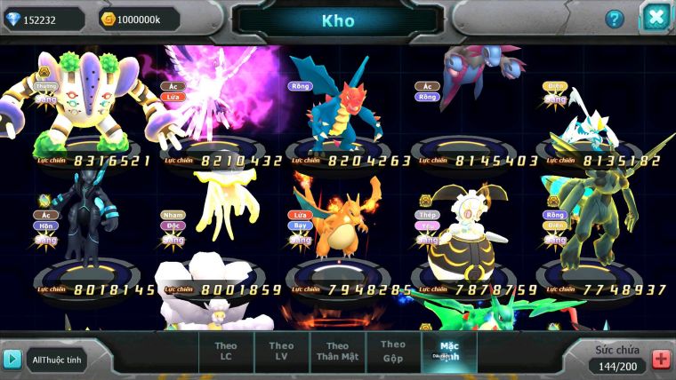 Mã : #TTS6876 - S511 - BXH : 2 CHAM - V20 - 4K Sách - WB & Ho-oh & Diancie CHD Yvetal & Lugia CH Unvoa Bc Hoopa Bc Nhiều Pet HT