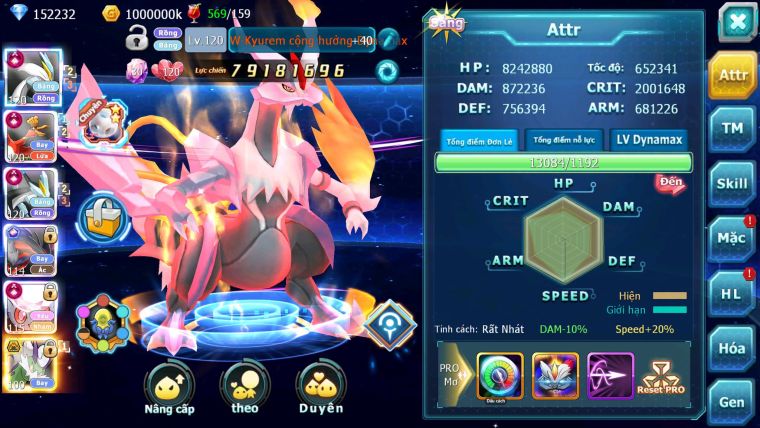 Mã : #TTS6876 - S511 - BXH : 2 CHAM - V20 - 4K Sách - WB & Ho-oh & Diancie CHD Yvetal & Lugia CH Unvoa Bc Hoopa Bc Nhiều Pet HT