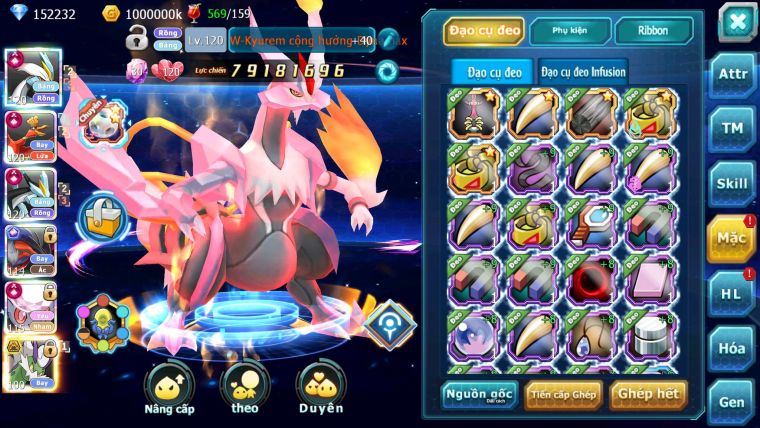 Mã : #TTS6876 - S511 - BXH : 2 CHAM - V20 - 4K Sách - WB & Ho-oh & Diancie CHD Yvetal & Lugia CH Unvoa Bc Hoopa Bc Nhiều Pet HT