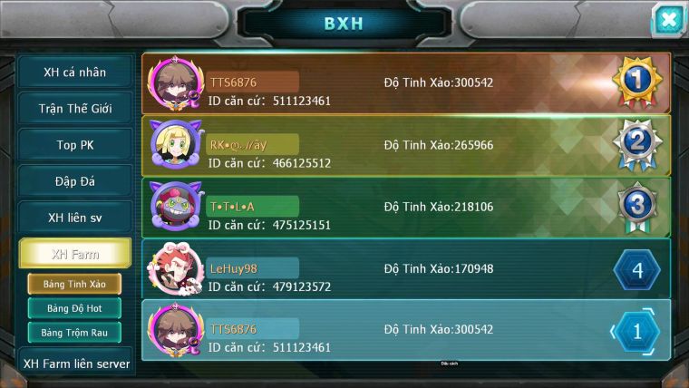 Mã : #TTS6876 - S511 - BXH : 2 CHAM - V20 - 4K Sách - WB & Ho-oh & Diancie CHD Yvetal & Lugia CH Unvoa Bc Hoopa Bc Nhiều Pet HT