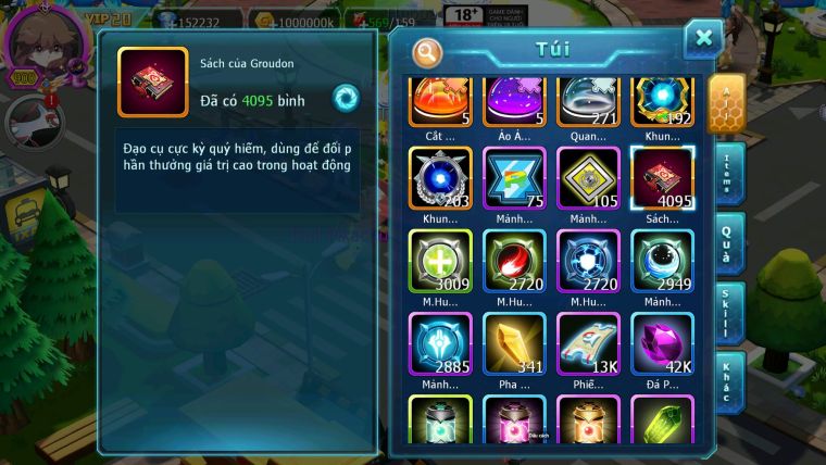 Mã : #TTS6876 - S511 - BXH : 2 CHAM - V20 - 4K Sách - WB & Ho-oh & Diancie CHD Yvetal & Lugia CH Unvoa Bc Hoopa Bc Nhiều Pet HT