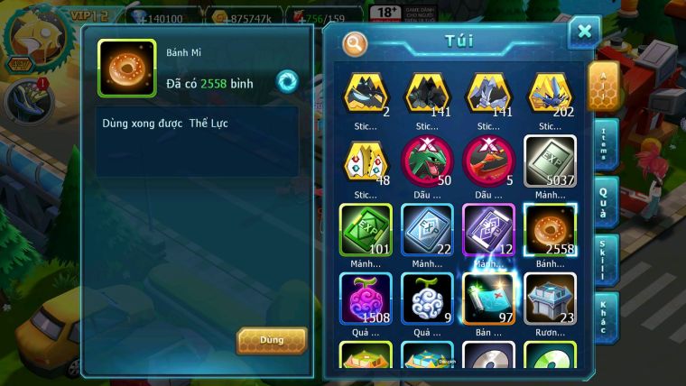 Mã : #TTS6883 - S1428 - BXH : 35 - 2K8 Sách V12 140K KC - Ho-oh & Diancie CHD Yvetal Thần gió cặp cá bc rắn băng bc nhiều pet ht