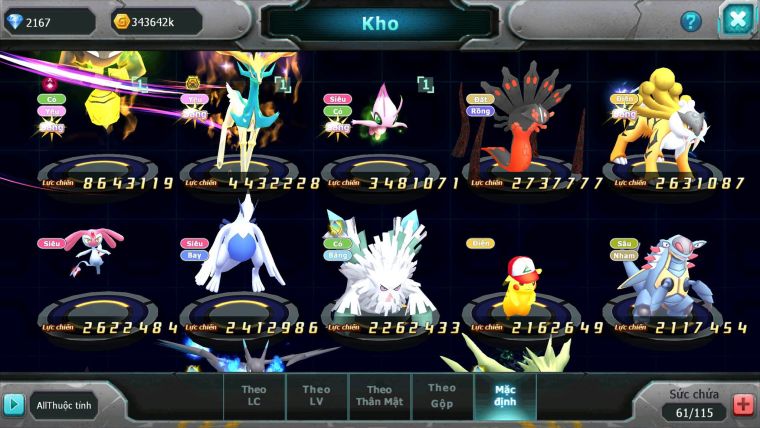 Mã : #TTS6894 - S1783 - V10 - 500 Sách - Tapu Bulu Dnm Xerm Bc Celebi Zygarde Raikou lugia