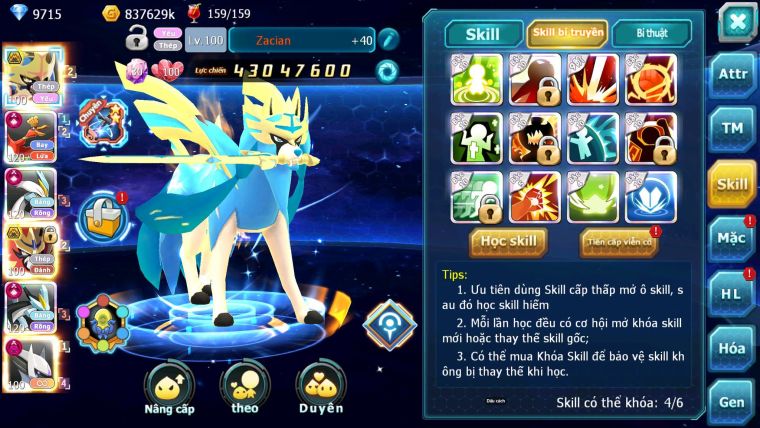 Mã : #TTS7002 - S944 - BXH: 5 - V16 - 1141S - Kiếm Khiên Bc Ho-oh WB CHD Sáng Thế Dnm Nhiều Pet Bc Pet Meta