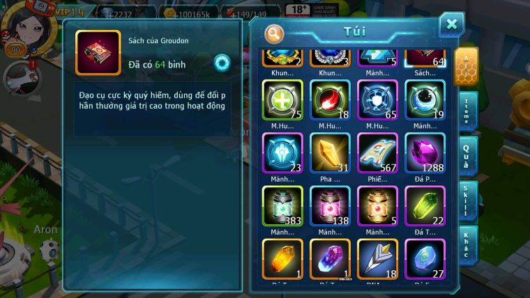 Mã : #TTS7008 - S1897 - V14 - BXH : 3 ALL - Hồn Tâm Bá chủ Xerm Bc Tapu Fini Bc Nhiều Pet HT