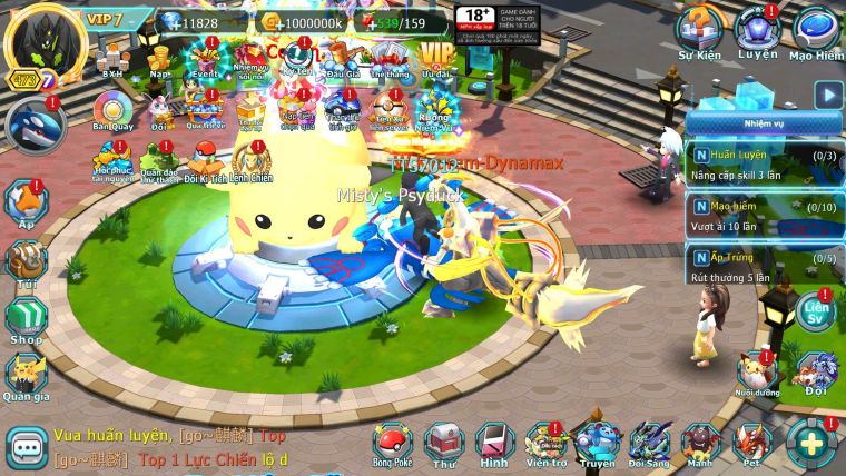 Mã : #TTS7012 - S957 - BXH : 15 - 11K8 KC - Pal Cộng Hưởng Full SS Ho-oh White Dnm Nhiều Pet Bá Chủ