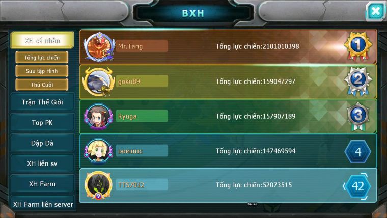 Mã : #TTS7012 - S957 - BXH : 15 - 11K8 KC - Pal Cộng Hưởng Full SS Ho-oh White Dnm Nhiều Pet Bá Chủ