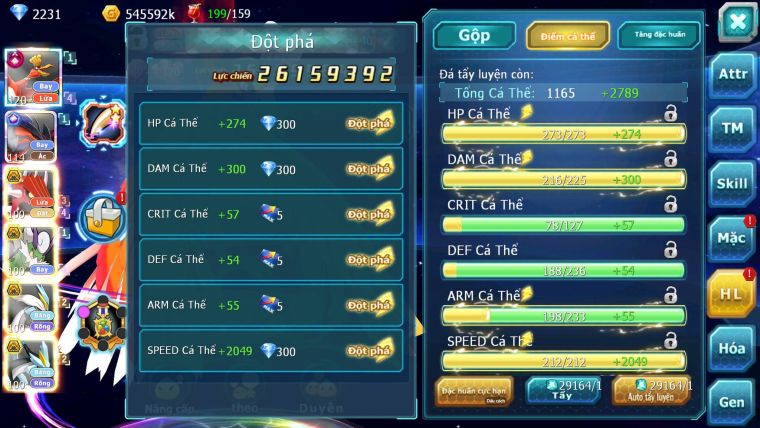 Mã : #TTS7015 - S1540 - V13 - BXH : 37 - 814 Sách - Ho-oh CHD Yvetal CH Qvld Thần Gios Unvoa WB Bc Cặp Lati Bc