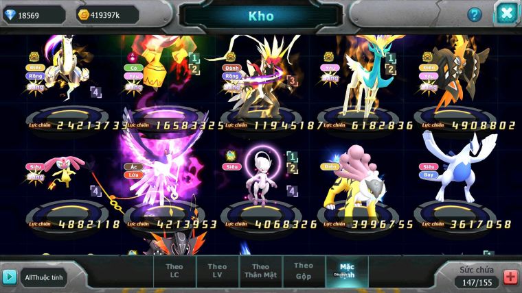 Mã : #TTS7016 - S1758 - BXH: 13 - 1186S - 18K5 KC - Miraidon & Koraidon Bá Chủ - Tapu Bulu Cộng Hưởng Dynamax Build Mạnh