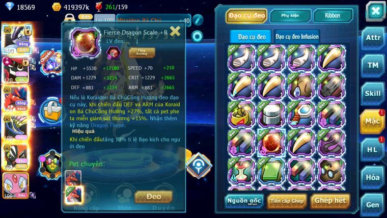 Mã : #TTS7016 - S1758 - BXH: 13 - 1186S - 18K5 KC - Miraidon & Koraidon Bá Chủ - Tapu Bulu Cộng Hưởng Dynamax Build Mạnh