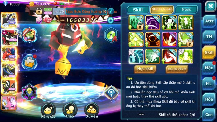 Mã : #TTS7016 - S1758 - BXH: 13 - 1186S - 18K5 KC - Miraidon & Koraidon Bá Chủ - Tapu Bulu Cộng Hưởng Dynamax Build Mạnh