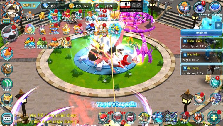 Mã : #TTS7016 - S1758 - BXH: 13 - 1186S - 18K5 KC - Miraidon & Koraidon Bá Chủ - Tapu Bulu Cộng Hưởng Dynamax Build Mạnh