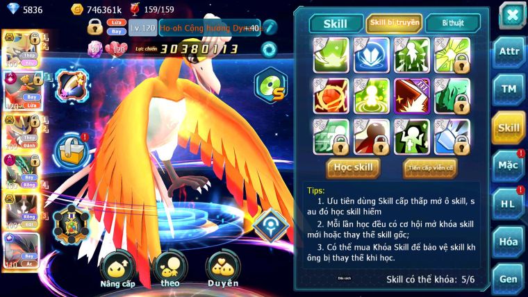 Mã : #TTS7024 - S1322 - BXH: 10 - V15 - 1128S - Vua Kiếm Khiên Bá Chủ Ho-oh CHD Yvetal CH Ray Dnm Cặp Z100 Bá Chủ