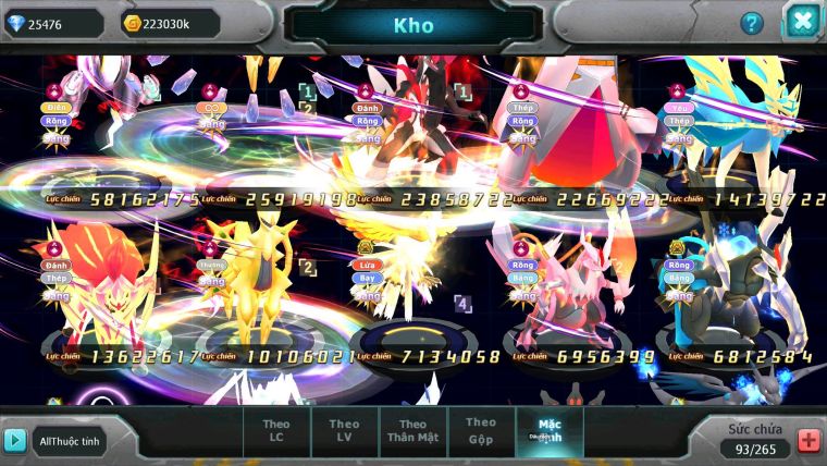 Mã : #TTS7027 - S1763 - BXH: 3 - Top3-6/C28 - V20 - Miraidon & Koraidon & Sáng Thế & Achaludon & Arc & White Max trạng thái Kiếm Khiên Dnm