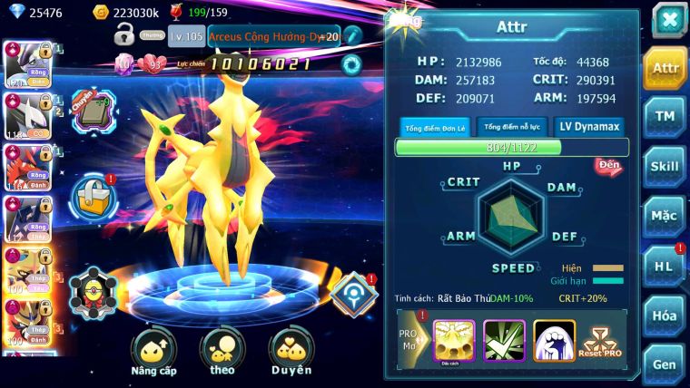 Mã : #TTS7027 - S1763 - BXH: 3 - Top3-6/C28 - V20 - Miraidon & Koraidon & Sáng Thế & Achaludon & Arc & White Max trạng thái Kiếm Khiên Dnm