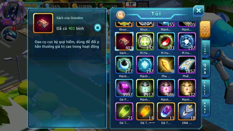 Mã : #TTS7027 - S1763 - BXH: 3 - Top3-6/C28 - V20 - Miraidon & Koraidon & Sáng Thế & Achaludon & Arc & White Max trạng thái Kiếm Khiên Dnm