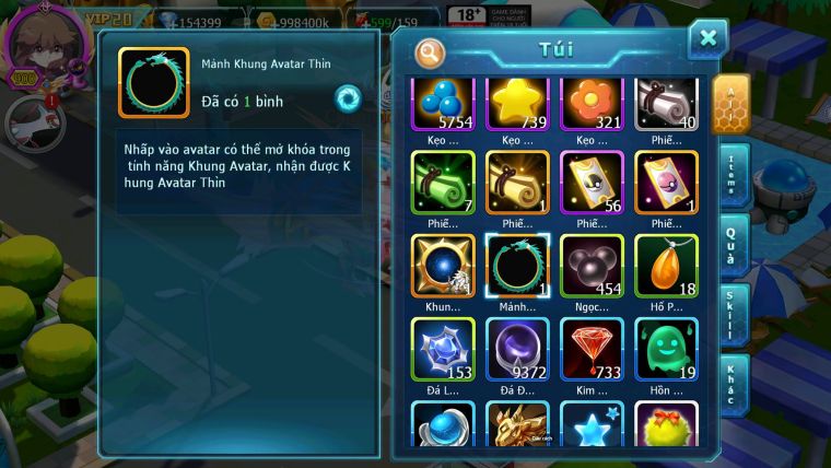 Mã : #TTS7028 - S511 - BXH: 1-2 - Top2/C8 - V20 - 4095S - 154K KC - White & Black &Ho-oh & Diancie & Lugia & Yvetal Max Trạng Thái Nhiều Pet Nạp
