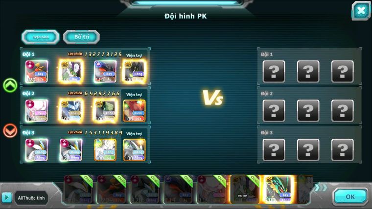 Mã : #TTS7028 - S511 - BXH: 1-2 - Top2/C8 - V20 - 4095S - 154K KC - White & Black &Ho-oh & Diancie & Lugia & Yvetal Max Trạng Thái Nhiều Pet Nạp