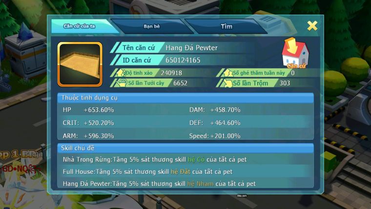 Mã : #TTS7042 - S650 - BXH: 3 - TOP3-4/C11 - 5K8 Sách - 100K KC - Ho-oh WB Diancie Yvetal Lugia Max Trạng Thái Meganec Nhiều Pet Khủng