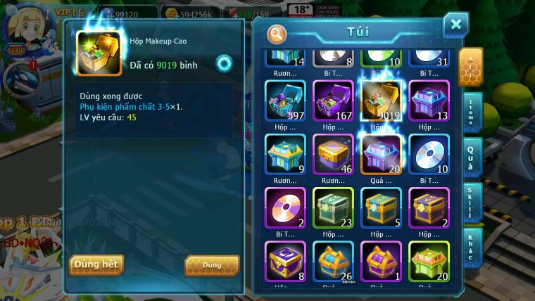 Mã : #TTS7042 - S650 - BXH: 3 - TOP3-4/C11 - 5K8 Sách - 100K KC - Ho-oh WB Diancie Yvetal Lugia Max Trạng Thái Meganec Nhiều Pet Khủng