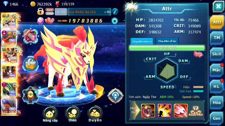 Mã: #TTS7040 - S1322 - BXH: 19/11 - 1128S - V15 - Vua Kiếm Khiên Ho-oh CHD Yvetal CH Bộ Đôi Z Bá Chủ Ray Dnm
