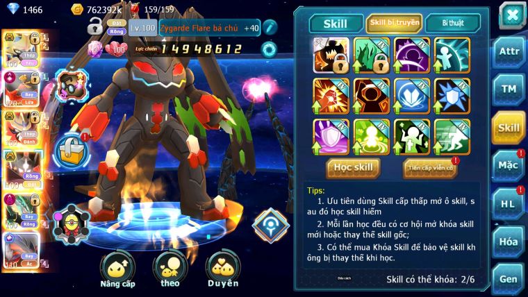 Mã: #TTS7040 - S1322 - BXH: 19/11 - 1128S - V15 - Vua Kiếm Khiên Ho-oh CHD Yvetal CH Bộ Đôi Z Bá Chủ Ray Dnm