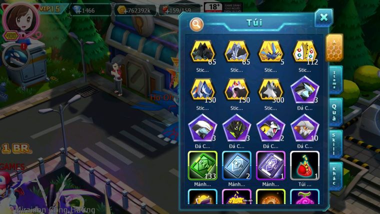 Mã: #TTS7040 - S1322 - BXH: 19/11 - 1128S - V15 - Vua Kiếm Khiên Ho-oh CHD Yvetal CH Bộ Đôi Z Bá Chủ Ray Dnm