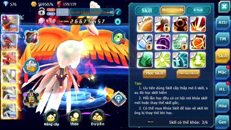 Mã : #TTS7038 - S1540 - BXH:40 - V13 - 814S - Ho-oh CHD Yvetal CH Qvld Bc Unvoa WB BC Cặp Lati Bc