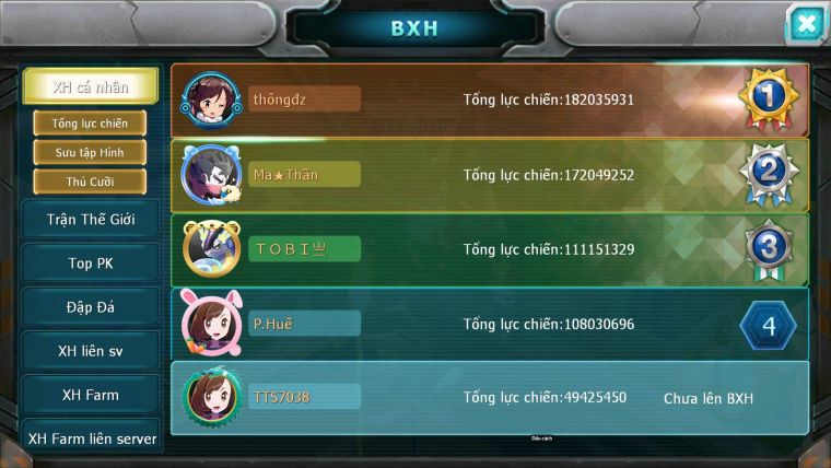 Mã : #TTS7038 - S1540 - BXH:40 - V13 - 814S - Ho-oh CHD Yvetal CH Qvld Bc Unvoa WB BC Cặp Lati Bc