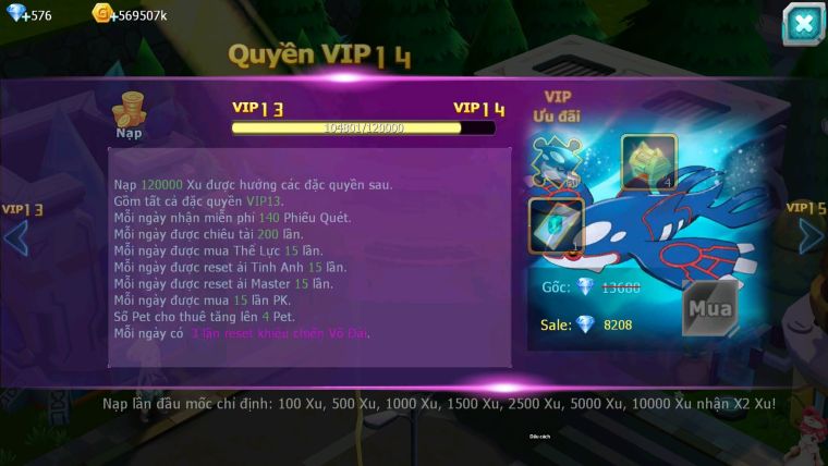 Mã : #TTS7038 - S1540 - BXH:40 - V13 - 814S - Ho-oh CHD Yvetal CH Qvld Bc Unvoa WB BC Cặp Lati Bc