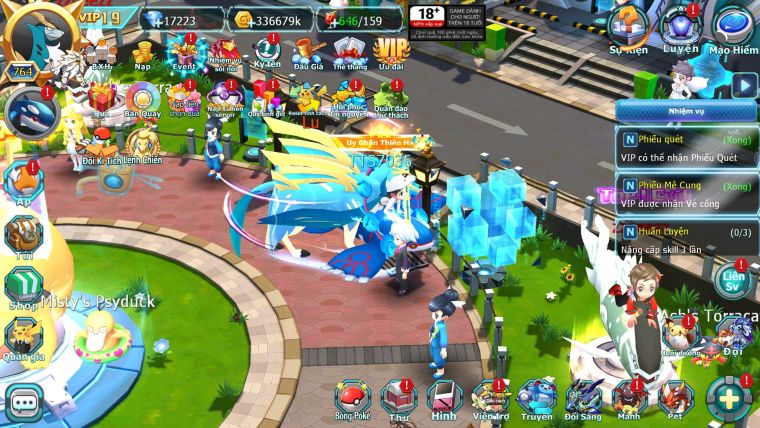 Mã : #TTS7036 - S979 - BXH: 2 - TOP3-4/C16 - V19 - 2148S - Black White Ho-oh CHD Vua Kiếm Dnm Khiên Bc Metal Dnm Nhiều Pet Bá Chủ