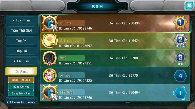 Mã : #TTS7036 - S979 - BXH: 2 - TOP3-4/C16 - V19 - 2148S - Black White Ho-oh CHD Vua Kiếm Dnm Khiên Bc Metal Dnm Nhiều Pet Bá Chủ