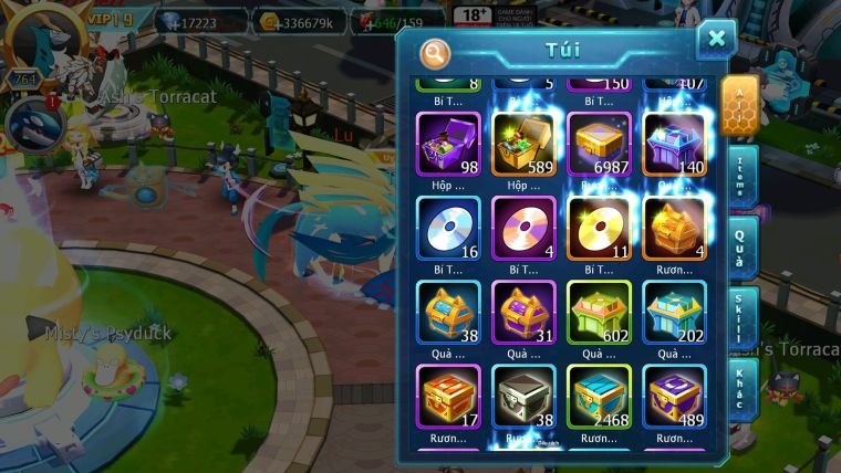 Mã : #TTS7036 - S979 - BXH: 2 - TOP3-4/C16 - V19 - 2148S - Black White Ho-oh CHD Vua Kiếm Dnm Khiên Bc Metal Dnm Nhiều Pet Bá Chủ