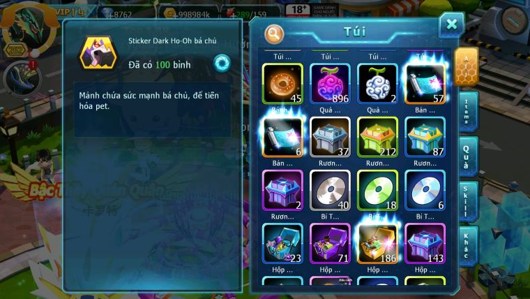 Mã : #TTS7034 - S1607 - BXH: 59 - Koraidon Bá Chủ Diancie Dnm Rắn Băng Mew Giap Cặp Lati Bá Chủ